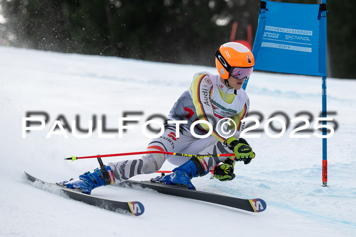 FIS Riesenslalom, Damen + Herren, Deutsche Jugendmeistersachaft 24.01.2025
