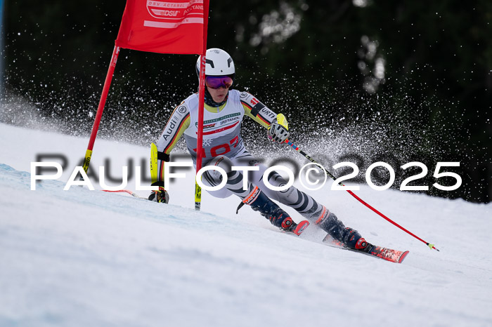 FIS Riesenslalom, Damen + Herren, Deutsche Jugendmeistersachaft 24.01.2025