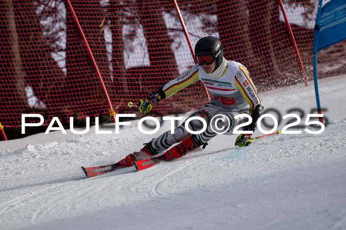 FIS Riesenslalom, Damen + Herren, Deutsche Jugendmeistersachaft 24.01.2025