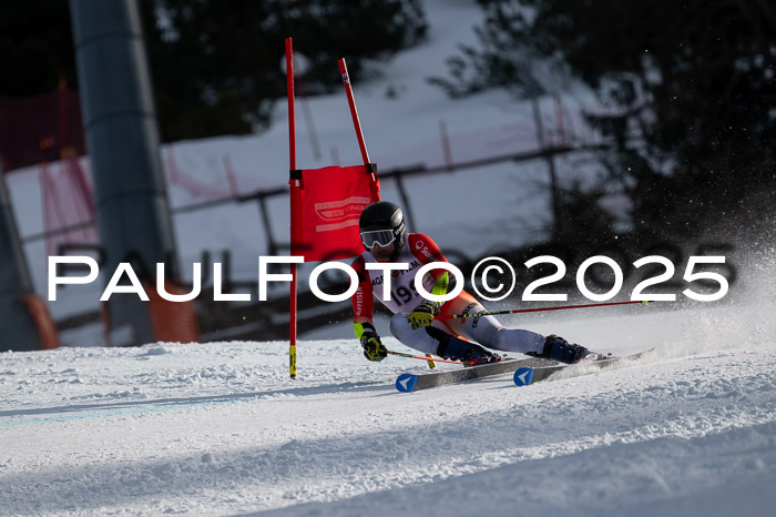 FIS Riesenslalom, Damen + Herren, Deutsche Jugendmeistersachaft 24.01.2025