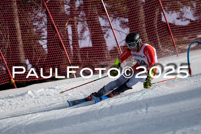 FIS Riesenslalom, Damen + Herren, Deutsche Jugendmeistersachaft 24.01.2025