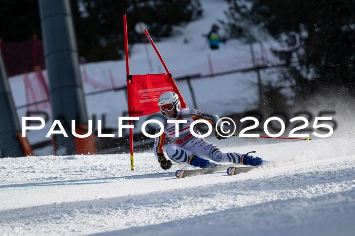 FIS Riesenslalom, Damen + Herren, Deutsche Jugendmeistersachaft 24.01.2025