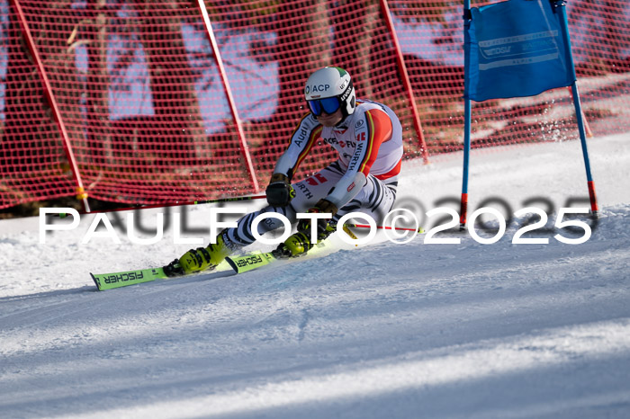 FIS Riesenslalom, Damen + Herren, Deutsche Jugendmeistersachaft 24.01.2025