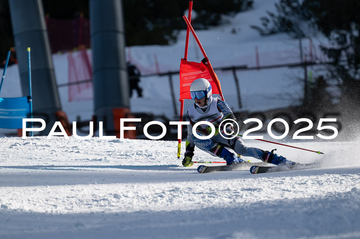 FIS Riesenslalom, Damen + Herren, Deutsche Jugendmeistersachaft 24.01.2025