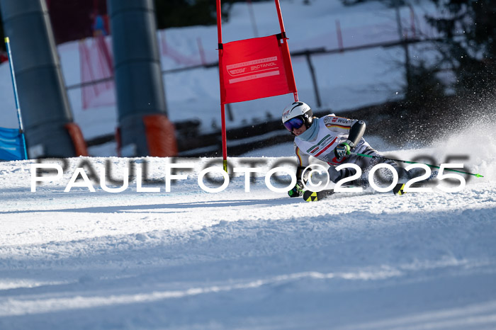 FIS Riesenslalom, Damen + Herren, Deutsche Jugendmeistersachaft 24.01.2025