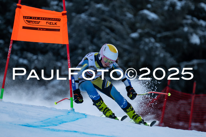 DSV ELK Schülercup Alpin U14 RS+, 01.02.2025