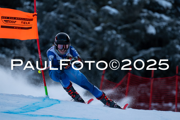 DSV ELK Schülercup Alpin U14 RS+, 01.02.2025