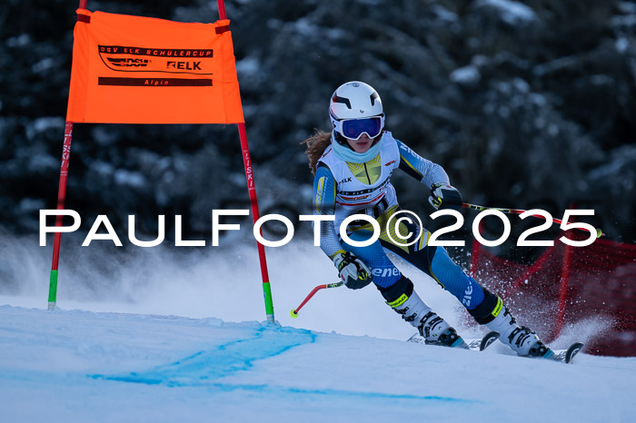 DSV ELK Schülercup Alpin U14 RS+, 01.02.2025