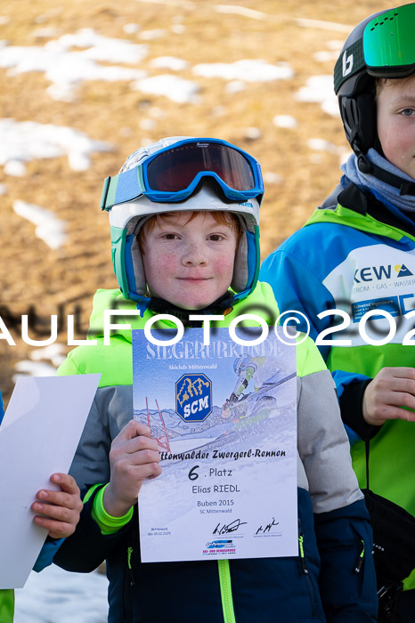 Mittenwalder Zwergerlrennen, 09.02.2025
