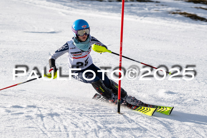 DSV ELK Schülercup Alpin U14 SL, 22.02.2025