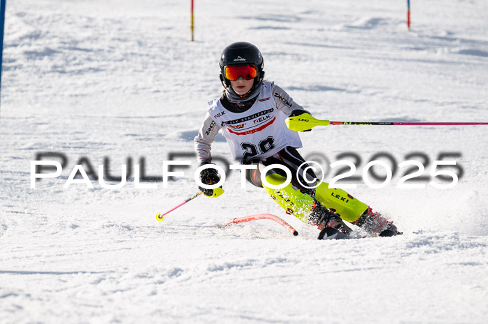 DSV ELK Schülercup Alpin U14 SL, 22.02.2025