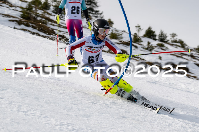 DSV ELK Schülercup Alpin U14 SL, 22.02.2025