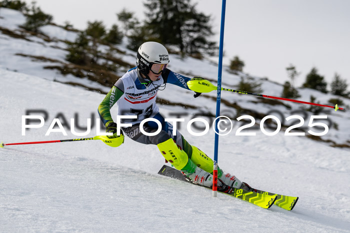 DSV ELK Schülercup Alpin U14 SL, 22.02.2025