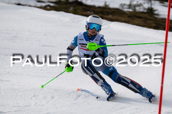 DSV ELK Schülercup Alpin U14 SL, 22.02.2025
