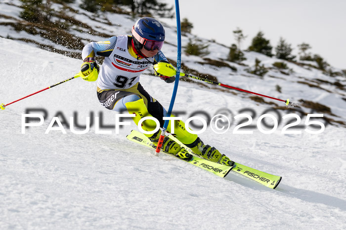 DSV ELK Schülercup Alpin U14 SL, 22.02.2025