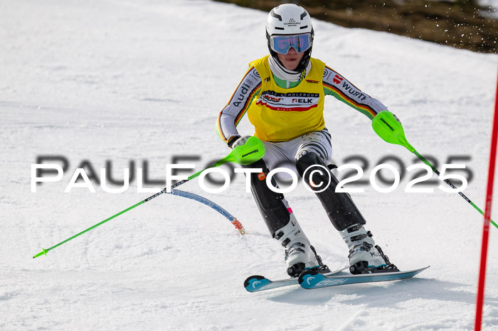 DSV ELK Schülercup Alpin U14 SL, 22.02.2025
