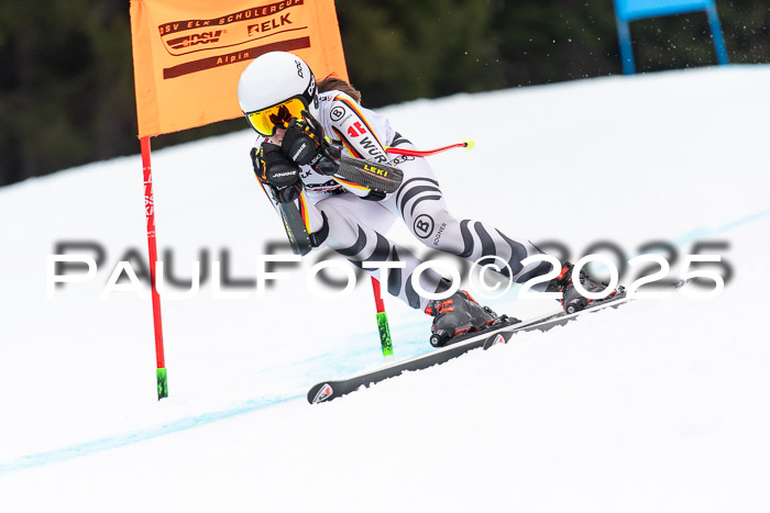 DSV ELK Schülercup Alpin U14 SL, 22.02.2025