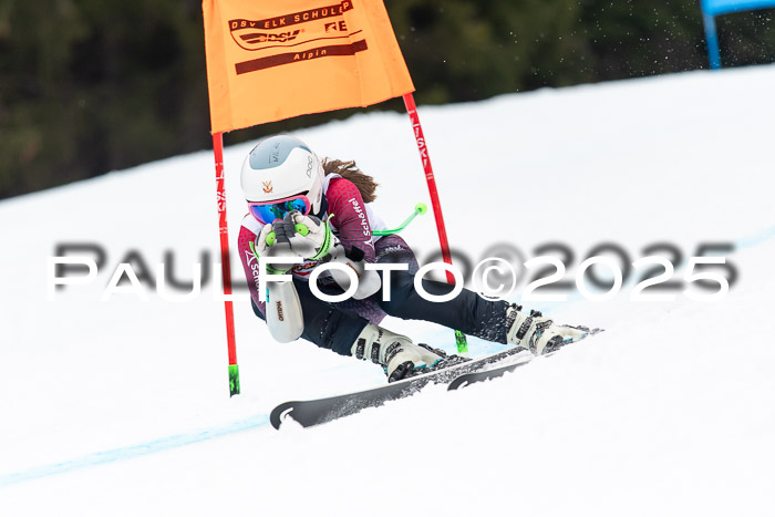 DSV ELK Schülercup Alpin U14 SL, 22.02.2025