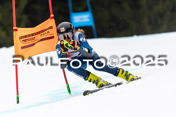 DSV ELK Schülercup Alpin U14 SL, 22.02.2025