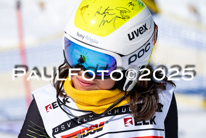 Deutscher Schülercup U12 Finale Slalom 22.03.2025