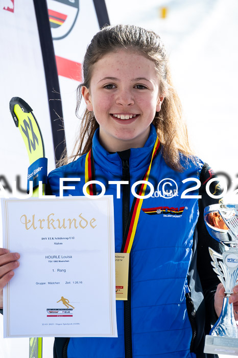 Deutscher Schülercup U12 Finale Slalom 22.03.2025