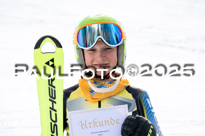 Deutscher Schülercup U12 Finale Slalom 22.03.2025