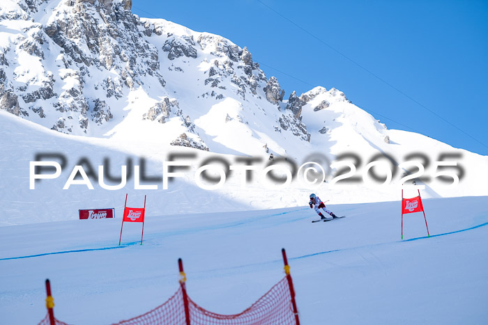 IDM Abfahrt, 1. Training, Damen + Herren 02.04.2025