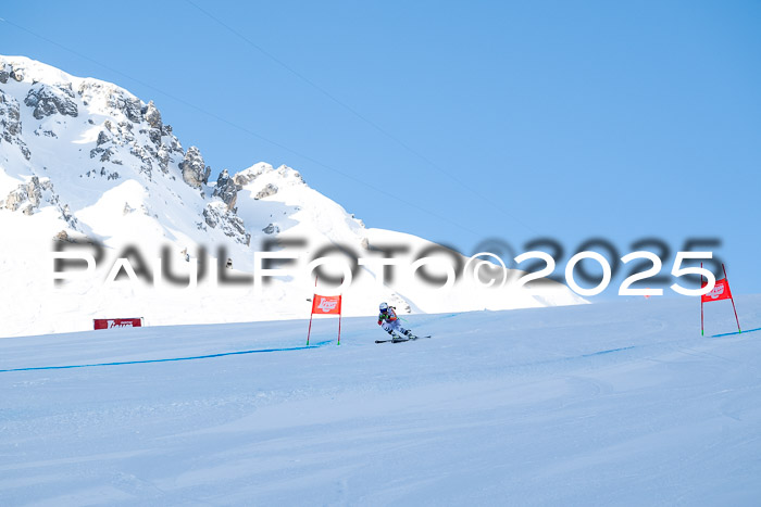 IDM Abfahrt, 1. Training, Damen + Herren 02.04.2025