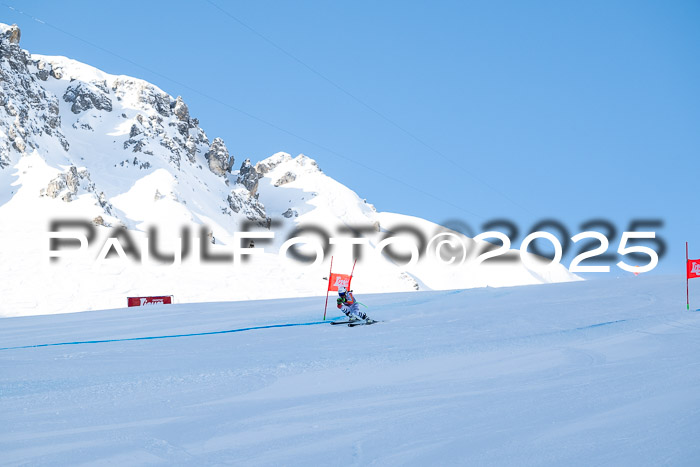 IDM Abfahrt, 1. Training, Damen + Herren 02.04.2025