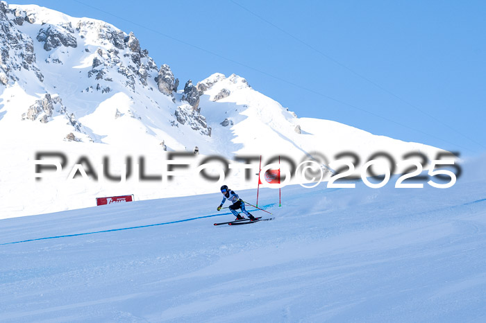 IDM Abfahrt, 1. Training, Damen + Herren 02.04.2025