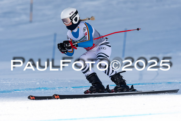 IDM Abfahrt, 1. Training, Damen + Herren 02.04.2025