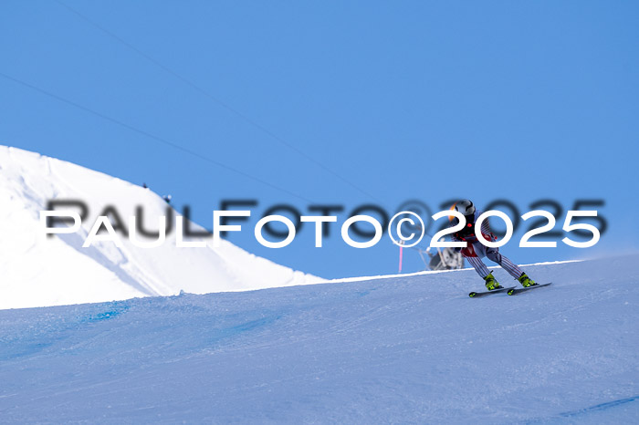 IDM Abfahrt, 1. Training, Damen + Herren 02.04.2025