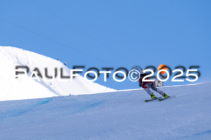 IDM Abfahrt, 1. Training, Damen + Herren 02.04.2025
