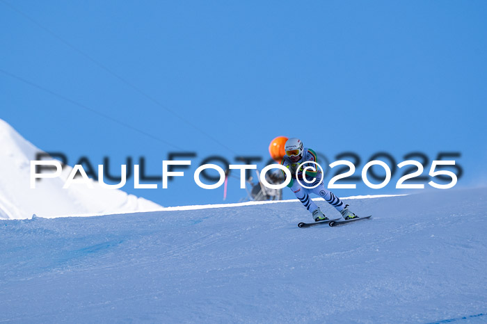 IDM Abfahrt, 1. Training, Damen + Herren 02.04.2025