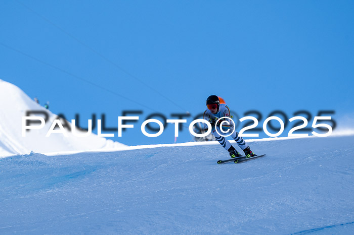 IDM Abfahrt, 1. Training, Damen + Herren 02.04.2025