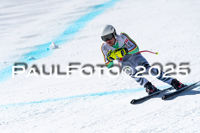 IDM Abfahrt, 1. Training, Damen + Herren 02.04.2025