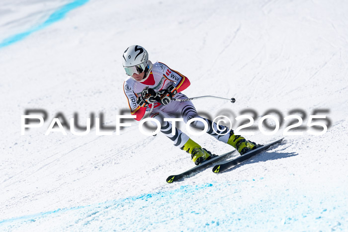 IDM Abfahrt, 1. Training, Damen + Herren 02.04.2025