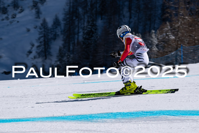IDM Abfahrt, 1. Training, Damen + Herren 02.04.2025
