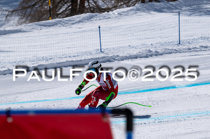 IDM Abfahrt, 1. Training, Damen + Herren 02.04.2025