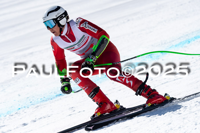 IDM Abfahrt, 1. Training, Damen + Herren 02.04.2025