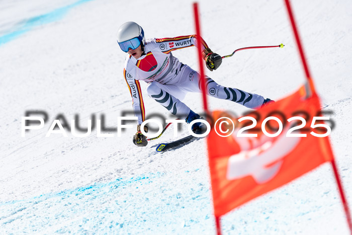 IDM Abfahrt, 1. Training, Damen + Herren 02.04.2025