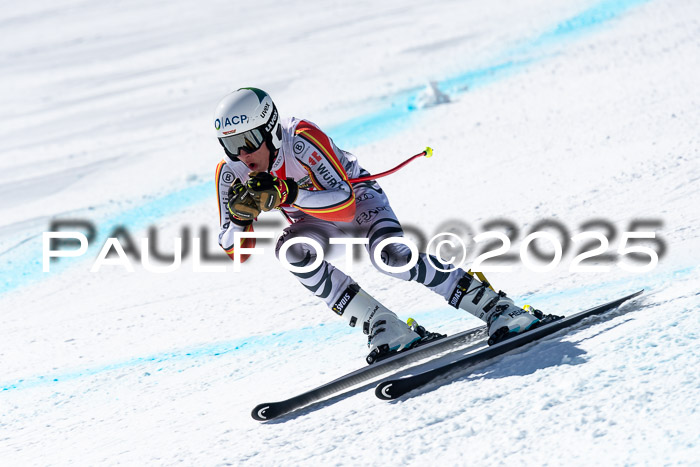 IDM Abfahrt, 1. Training, Damen + Herren 02.04.2025