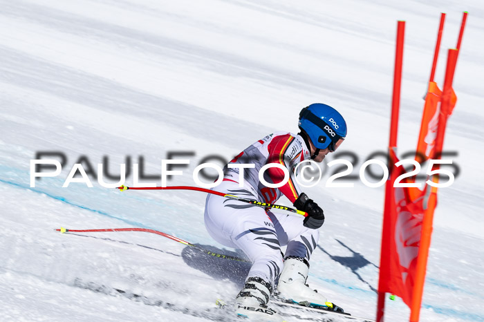 IDM Abfahrt, 1. Training, Damen + Herren 02.04.2025