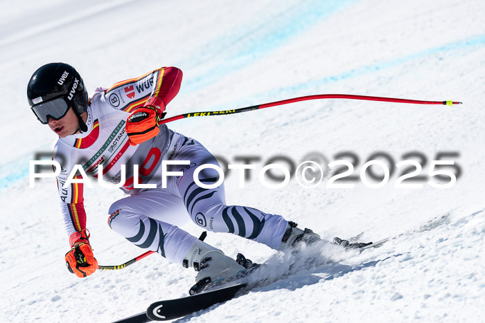IDM Abfahrt, 1. Training, Damen + Herren 02.04.2025