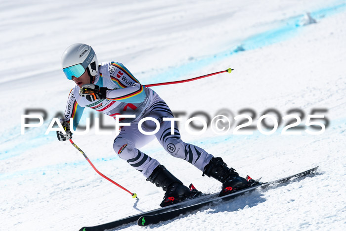 IDM Abfahrt, 1. Training, Damen + Herren 02.04.2025