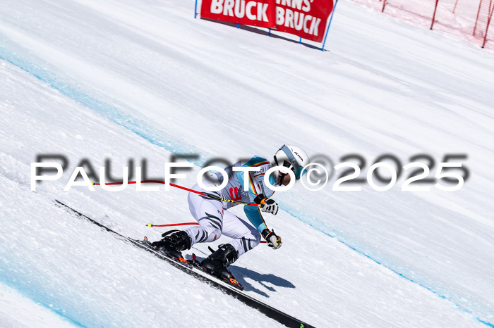 IDM Abfahrt, 1. Training, Damen + Herren 02.04.2025