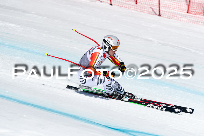 IDM Abfahrt, NC + NJC, Damen und NC + FIS Herren 03.04.2025