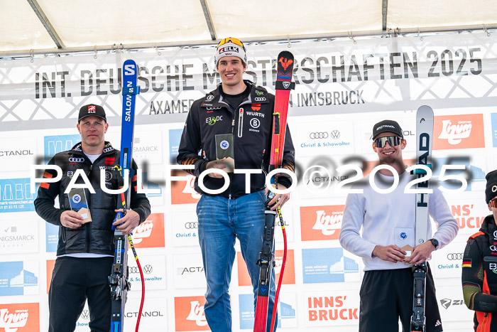 IDM Abfahrt, NC + NJC, Damen und NC + FIS Herren 03.04.2025
