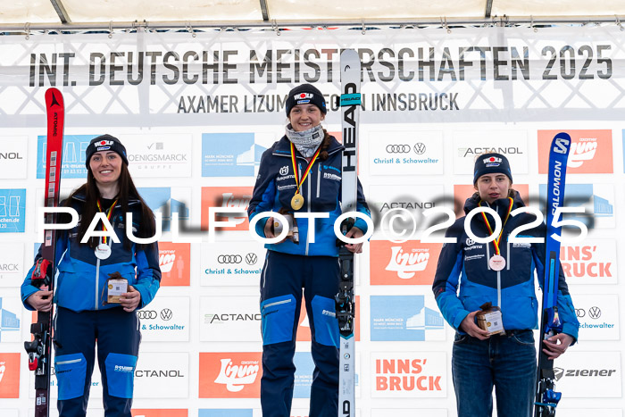 IDM Abfahrt, NC + NJC, Damen und NC + FIS Herren 03.04.2025