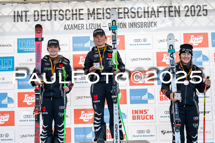 IDM Abfahrt, NC + NJC, Damen und NC + FIS Herren 03.04.2025
